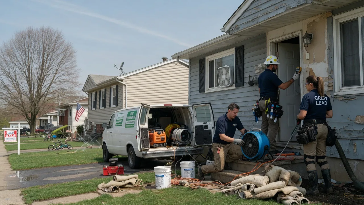 Flood Cleanup in Egg Harbor City, NJ near me